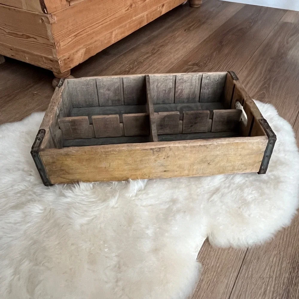 Vintage Wooden Shipping Crate